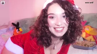 Christmas Stuffing - Masturbation and Big Belly Inflation - Mac and Cheese_MariaAlive_1080p