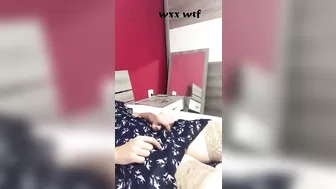 Crossdresser Teen Masturbating in Stepmom Underwear and Sister in Law Cloth_Mister Barny_720p