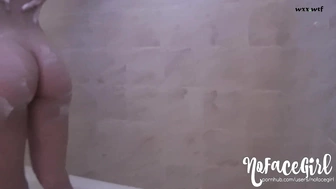 NoFaceGirl_Fit оргазмы крошки в шоу в любительском видео