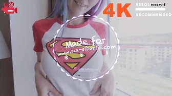Sia Siberia_Morning jerk off in a hotel room