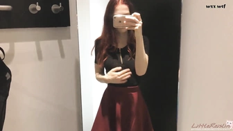 littlereislin _026 Hottie Teen was Caught twice while Masturbating in Fitting Room_1080p