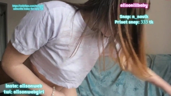 alisonlilbaby chaturbate  showed her pretty face