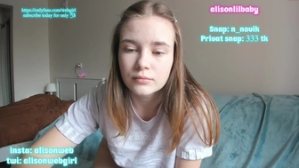 alisonlilbaby chaturbate  greedily fucks herself with a toy