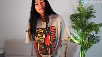 littlemiss_kira chaturbate Cute chick fucks both holes