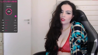 lady_yas chaturbate Big boobed chick jerking off her cunt