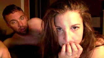 cajunxxcouple chaturbate Beauty in stockings gently pulls pussy