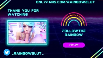 rainbowslut chaturbate Beautiful girl Svetik sucks dick guy
