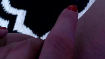 alexis chaturbate  blonde moves her finger in the ass
