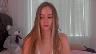 angelina_new Wonderful chick fingering both holes hard