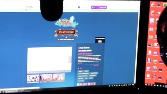 Nutaku Pocket Waifu HarloweBlue ломает матрицу