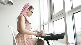 Минет от учителя музыки