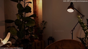 cherizuza Cute bitch fucks pussy with phallus