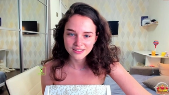 demurelixir Busty young lady posing nude