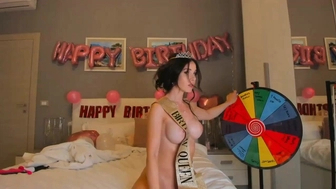 cuteherminie Red curvy passionately masturbating pussy