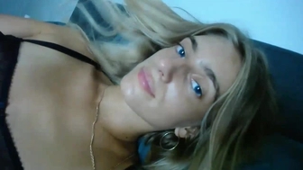 birthdayirina Naughty girl plays with vibro massager