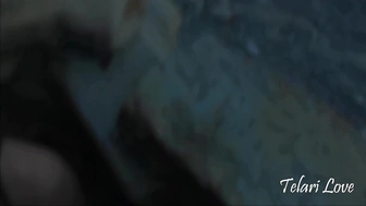 TelariLove _Evening Blowjob on the Beach - Cum in Mouth