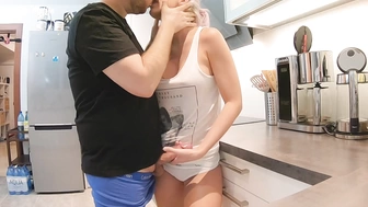 TheMagicMuffin _He Fucks My Tight Pussy With His Big Dick In The Kitchen