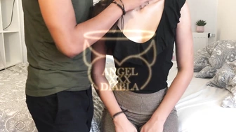 18 yo College Student Gets Fucked By Boyfriend After Work . Angel XXX Diabla