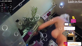 royalsquirt_ chaturbate Elegant maiden caresses wet slits