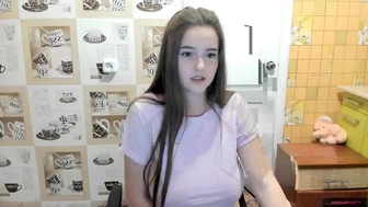 emmika_ chaturbate Gorgeous chick licks phallus and pulls pussy