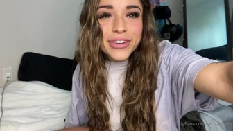 Bella aka bansheebel onlyfans graceful babe caresses wet pussy