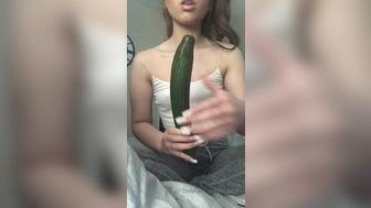 ellalxox onlyfans the insistent bitch licks a rubber penis