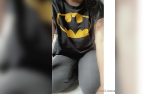 Mini Loonaa aka miniloonaa aka miniloona onlyfans shy bitch masturbates recklessly pussy