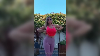 Liliana aka wildtequilla onlyfans seductive babe shows boobs