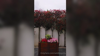 Liliana aka wildtequilla onlyfans black haired sucking a dildo