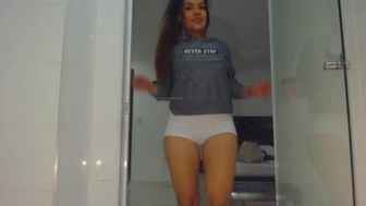 Aida Cortes aka aidacortesll onlyfans imposing mare jerks off both holes