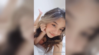 Iris Adamsone onlyfans crazy curva gently pulls pussy