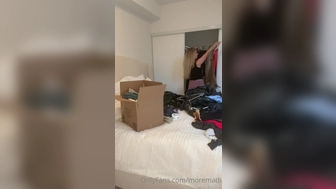 Madison Winter aka MadiTown onlyfans adorable bitch riding a dildo