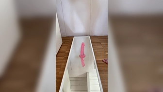 Eva Generosi aka nofacefreak_ onlyfans  greedily fucks herself with a toy