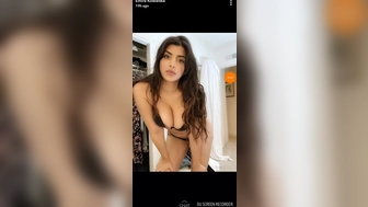 Emira Kowalska aka emirafoods onlyfans 20_01_2022 camcording