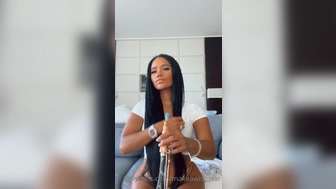 Emily Willis aka emilywillisxxx onlyfans naughty blonde girl passionately fucks pussy with sex toy