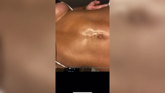 Courtney Hodgson aka courtneyhodgson onlyfans crazy bitch banging with two toys