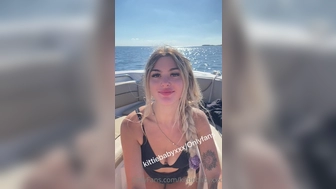 wetkittyxxx aka kittiebabyxxx onlyfans naughty bitch caresses natural tits