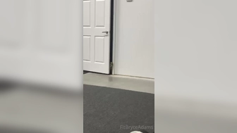 fitbryceadams onlyfans  bitch in uniform touches nipples