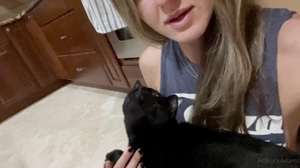 fitbryceadams onlyfans a test bitch fucks herself