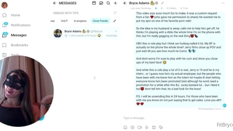 fitbryceadams onlyfans busty confused girl gets naked and jerks off