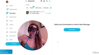 fitbryceadams onlyfans hurricane devil furiously cums in pose with crustaceans