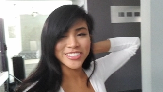 Ember Snow aka embersnow onlyfans impressive babe dancing striptease