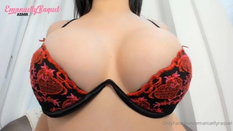 Emanuelly Raquel aka emanuellyraquel onlyfans angelicly beautiful woman pathetically caresses herself