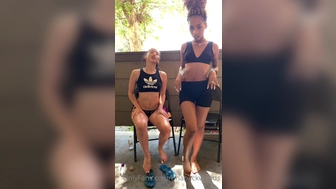 Bria Backwoods aka briabackwoods onlyfans charismatic maiden shows huge ass