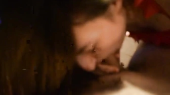 19 year old ex girlfriend swallow my cum after hard fucking her