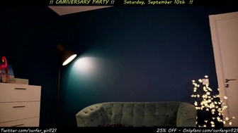 surfergirl121 chaturbate a duet of sluts plays with a rubber doll