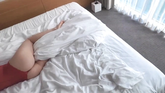 woke darling with his dick