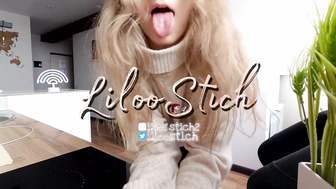 LilooStich жаркая блядина в деле