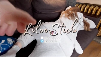 LilooStich авантажно кончила во фри