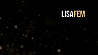 lisafem устроила отменный концерт в фри чате